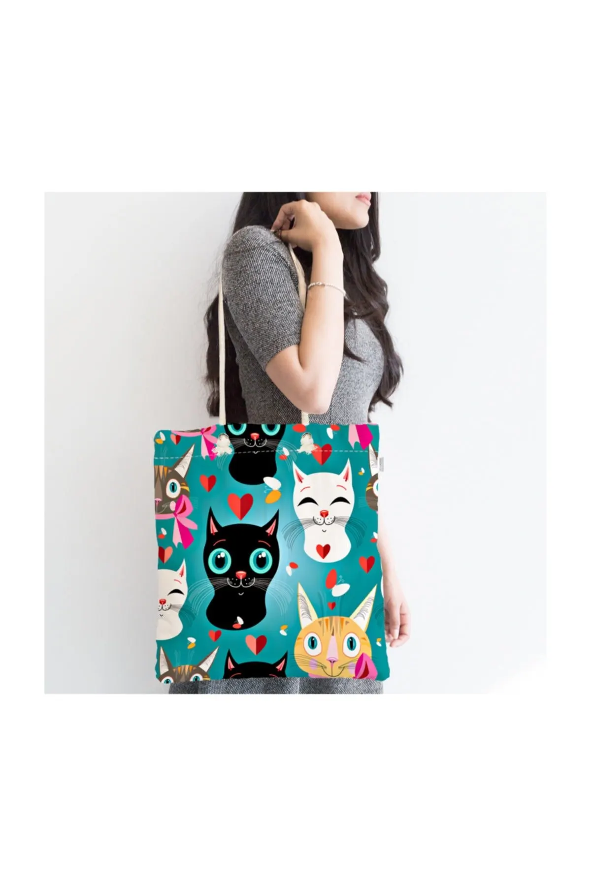 

Женская пляжная сумка на голубом фоне, специальная дизайнерская тканевая сумка-тоут на молнии, модные летние большие сумки через плечо для ...