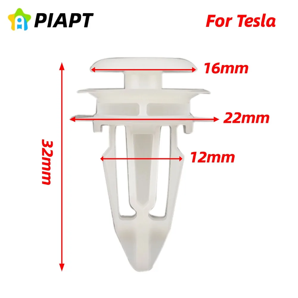 

10 шт. крепежные зажимы для верхней крышки, подкладка полосы воздушного фильтра для Tesla Model 3 и Model Y