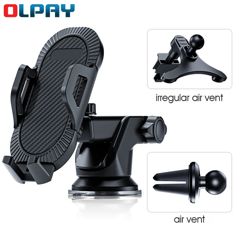 sucker holder air outlet holder car phone holder mobile phone holder gravity stand car gps mount for iphone xiaomi samsung free global shipping