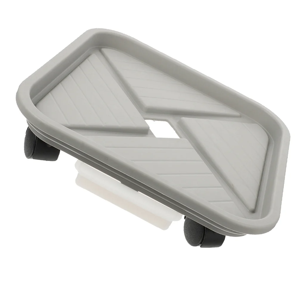 

Mobile Planter Tray Pot Flowerpot Holder Stand Mover Bonsai Square Pallets Gardening Indoor Wheels Base Movable