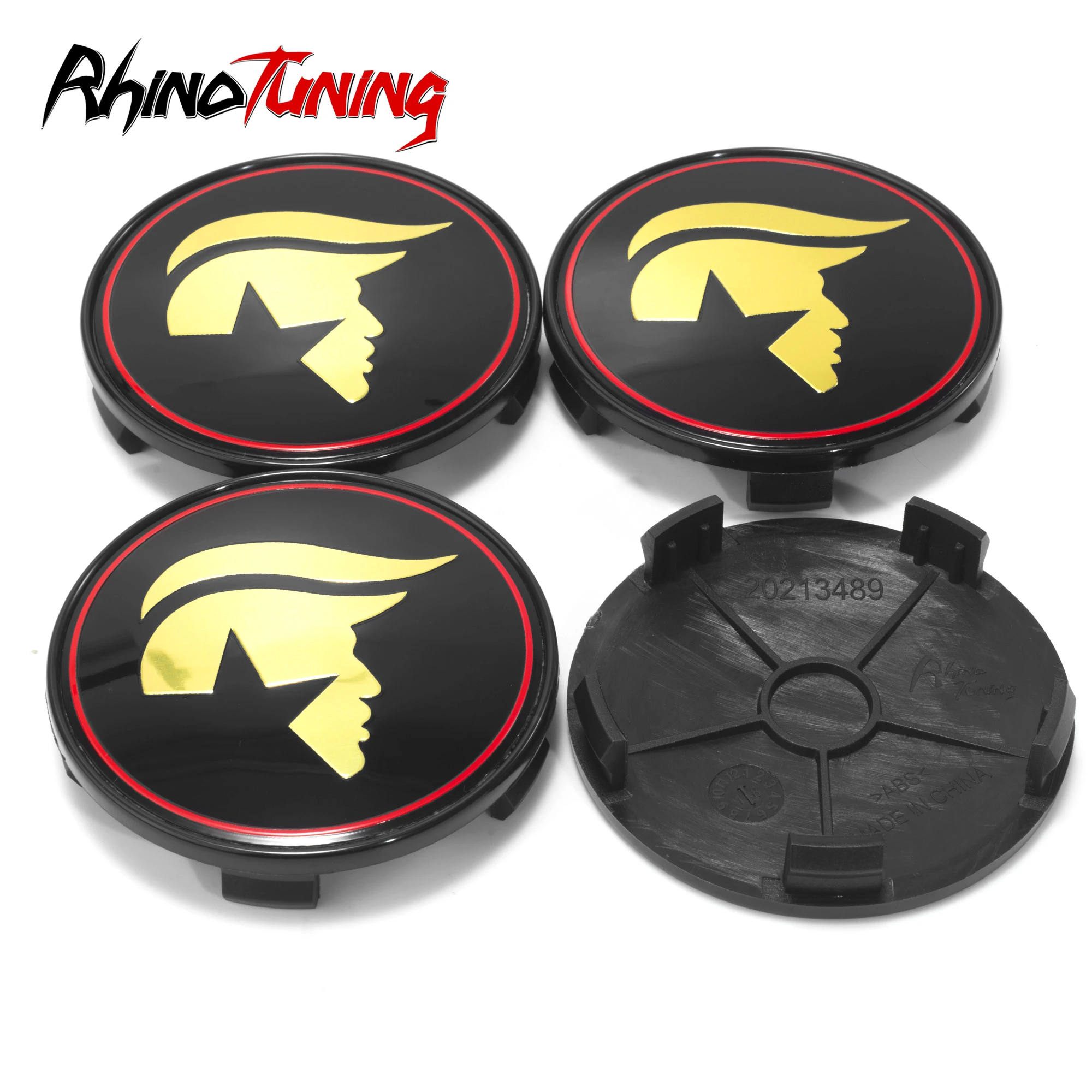 

4pcs 69mm 64mm Trump Pattern Refits Styling Wheel Hub Cover For Rim Center Cap Car Acessroies Black Chrome