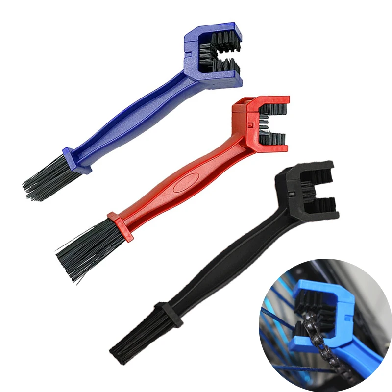 

Универсальная щетка для чистки мотоцикла, зубчатая щетка с пластиковой цепью, щетка для чистки, уличный очиститель, скребок для мотоцикла, инструменты, аксессуары