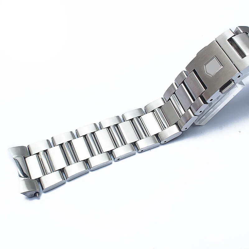 Solid Stainless Steel Watch Strap  Bracelet Watchband For Tag Heuer Calera Series Watch Accessories Band Steel  22mm
