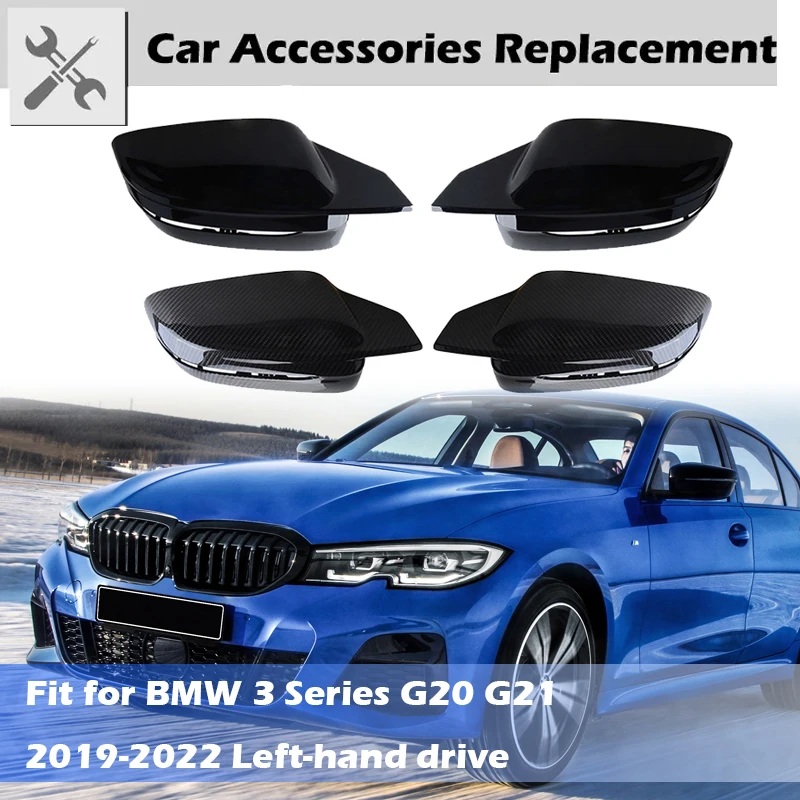Крышка бокового зеркала заднего вида Крыло подходит для BMW 3 серии LHD G20 G21 G28 2019-2022