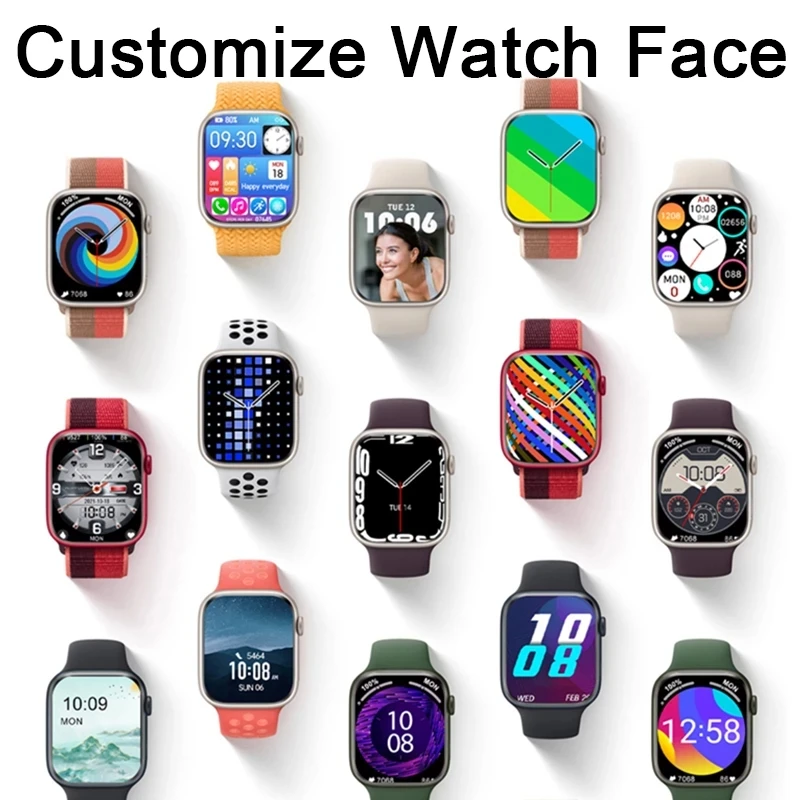 2023 Original i8 Pro Max SmartWatch Series 8 BT Call Custom Watch Face Sports Waterproof Women Man Smart Watch For Apple Samsung images - 6