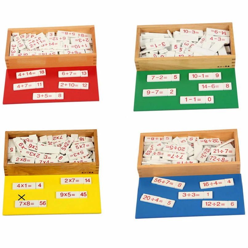 

Деревянные игрушки Монтессори, математические игрушки, коробка для умножения, игрушки для детей от 2 до 4 лет, обучающие игрушки для детей D86Y