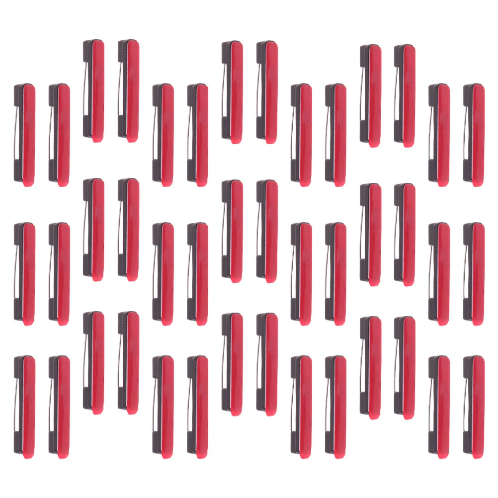 

60 шт., самоклеящиеся пластиковые булавки для удостоверения личности