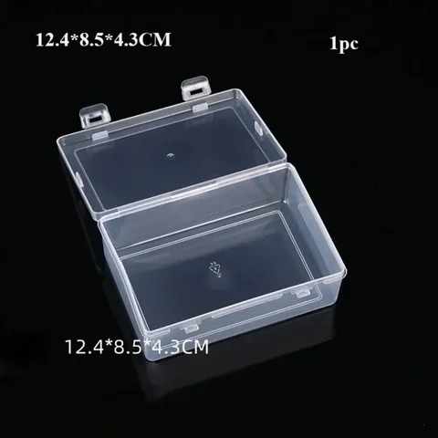 Прозрачный пластиковый ящик для инструментов