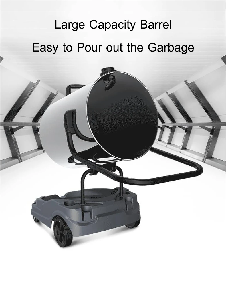 Пылесос промышленный для сухой и влажной уборки 3500 Вт