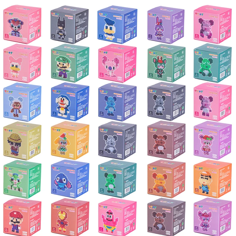 Строительные блоки Disney Микки и Минни строительные для мужчин настольные