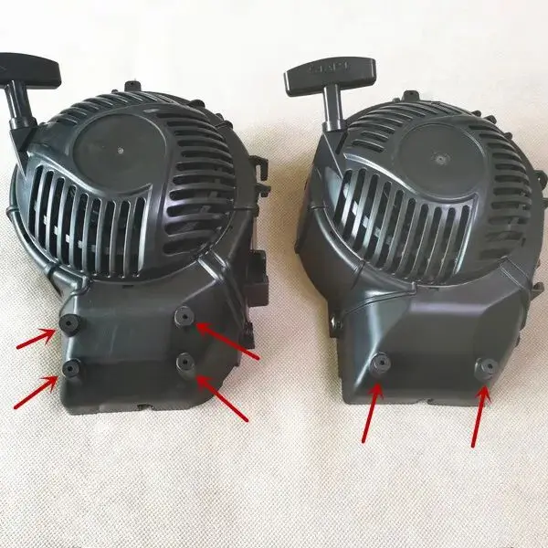 Стартер с ручным запуском DV150 для двигателей Ducar DV150 DV170 150CC с вертикальным валом, одноцилиндровых, для культиваторов и газонокосилок, запчасти для ручного запуска. (art.: 3920da7e477cb) - 3920da7e477cb