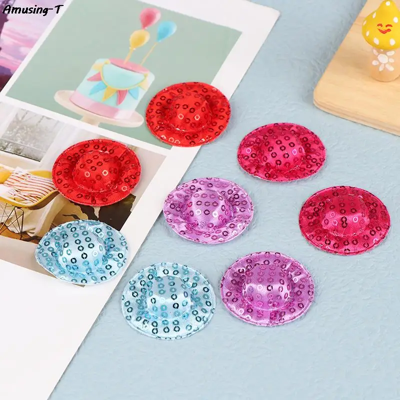 

8 шт., миниатюрная шапка для кукольного домика