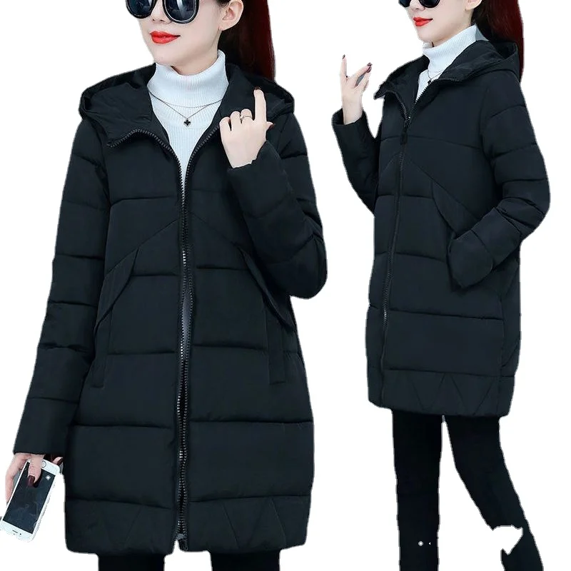 

Осень-зима 2023, модное повседневное женское пальто, теплая куртка, плотные длинные женские пальто, женские теплые парки, толстовки для девочек
