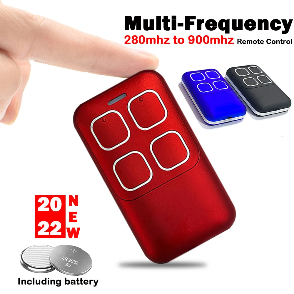 

Для гаража 287 мГц до 868 мГц многочастотный гараж пульт дистанционного управления открывалка двери 433 мГц 868 мГц замена 4 канала управление вор...