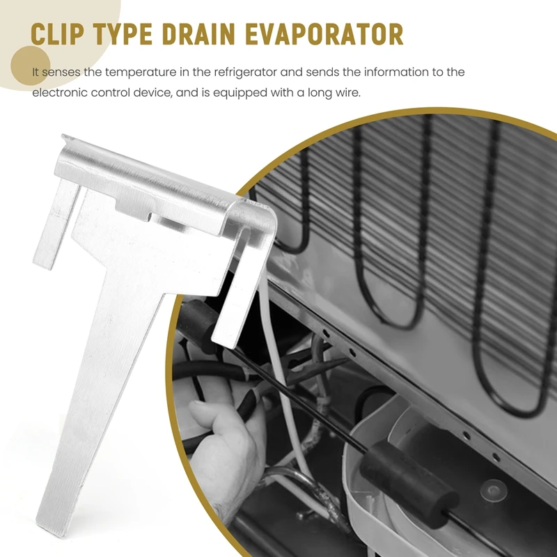 Флюоресцентный испаритель для Samsung зажим слива разморозки AP5579885 с датчиком