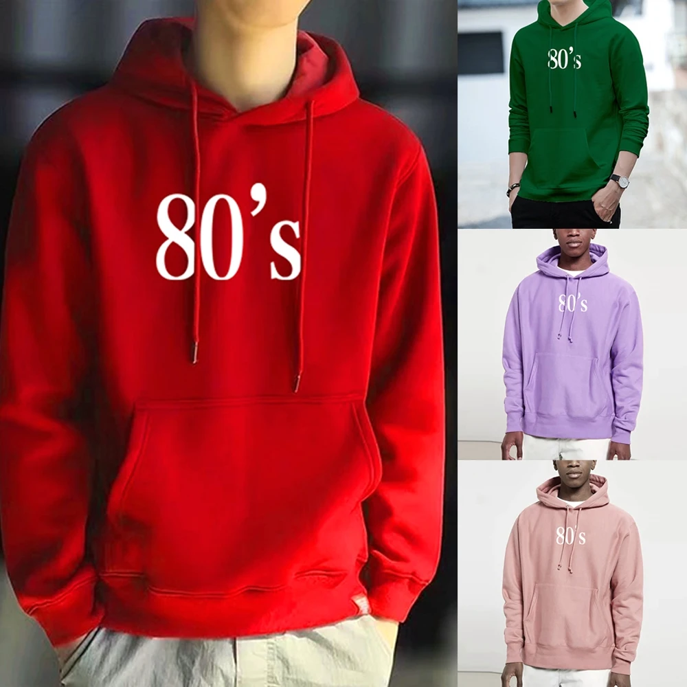 

Autumn Women Tracksuit Korean Fashion Thin Pocket Year Print Long Sleeve Casual Coat Male Sweatshirt with Hood Pullover Clothes