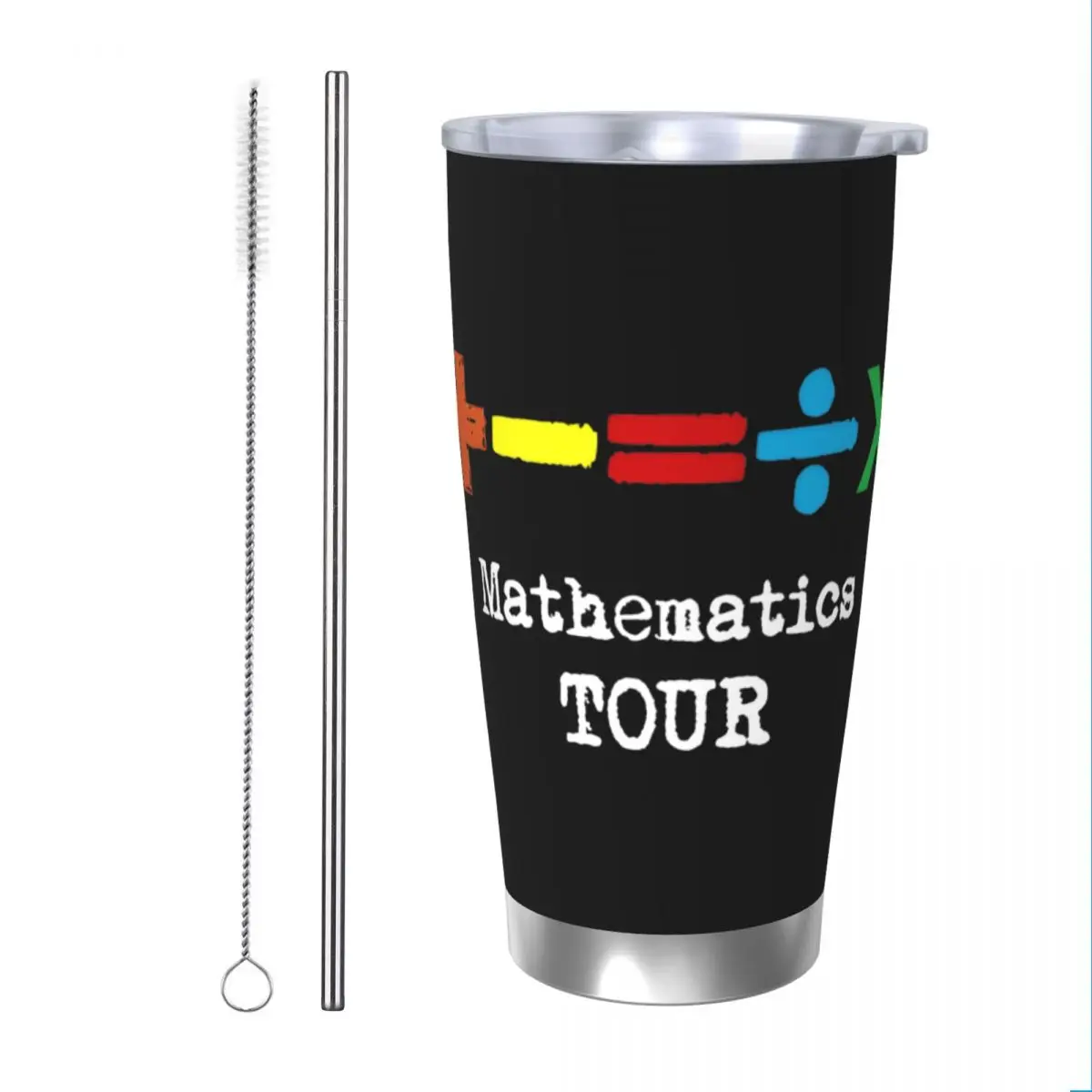 Термокружка с крышкой Ed Sheerans для математических текстов вакуумной изоляцией