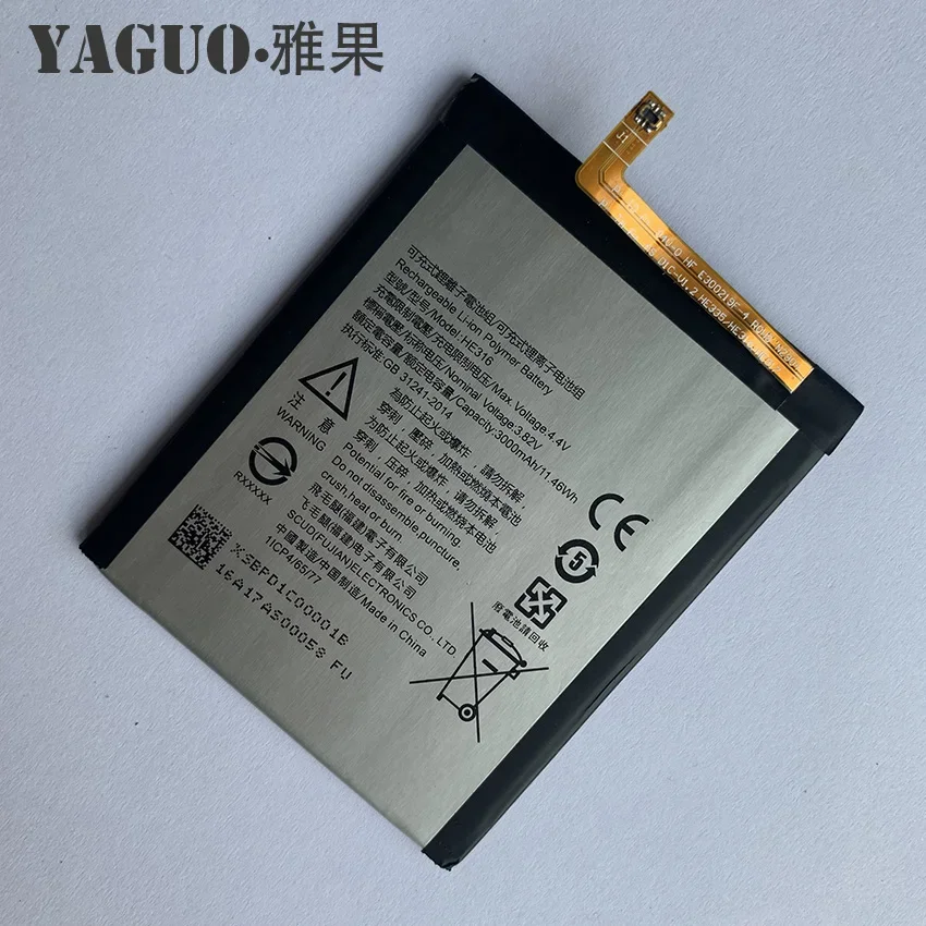 Высококачественный сменный аккумулятор HE316 3000 мАч оригинальный для мобильного