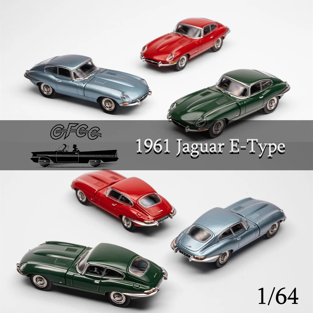 GFCC 1/64 1961 модель автомобиля E-Type винтажные спортивные автомобили