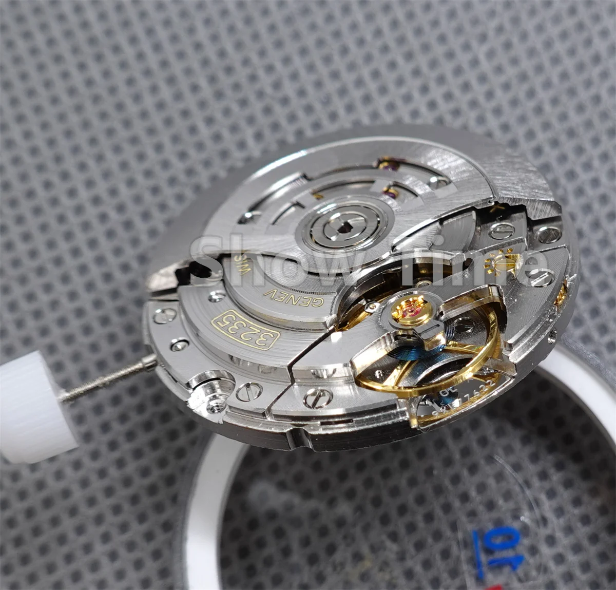 Shanghai 3235 automatic mechanical movement blue balance wheel SUB DJ movement VR3235 clean factory 126610 126334