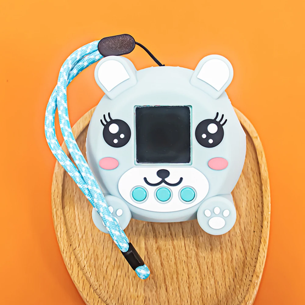 Силиконовый чехол противоударный защитный с ремешком мультяшный для Punirunes