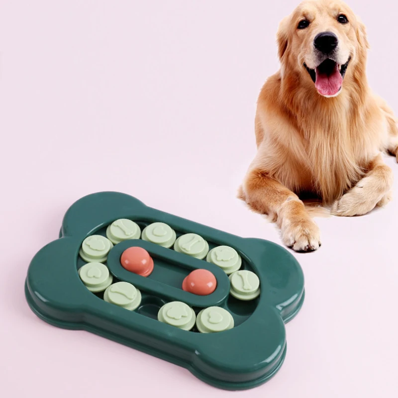 

Dog Puzzle Toys Slow Feeder Interactive Increase Puppy IQ Food Dispenser Slowly Eating NonSlip Bowl Pet Cat Dogs Training Game