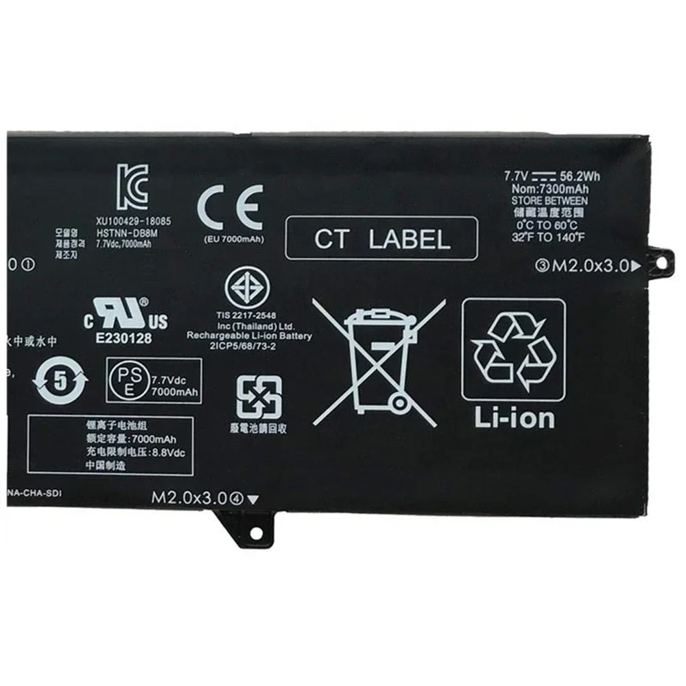 Новый оригинальный аккумулятор для ноутбука BL04XL 7 В 56 2 Втч HP EliteBook x360 1040 G5 G6 HSTNN-UB7N