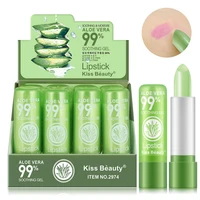3 5g color changing tinted lip balm aloe vera lip balm long lasting moisturizing wholesale 12pcsset makeup for women
