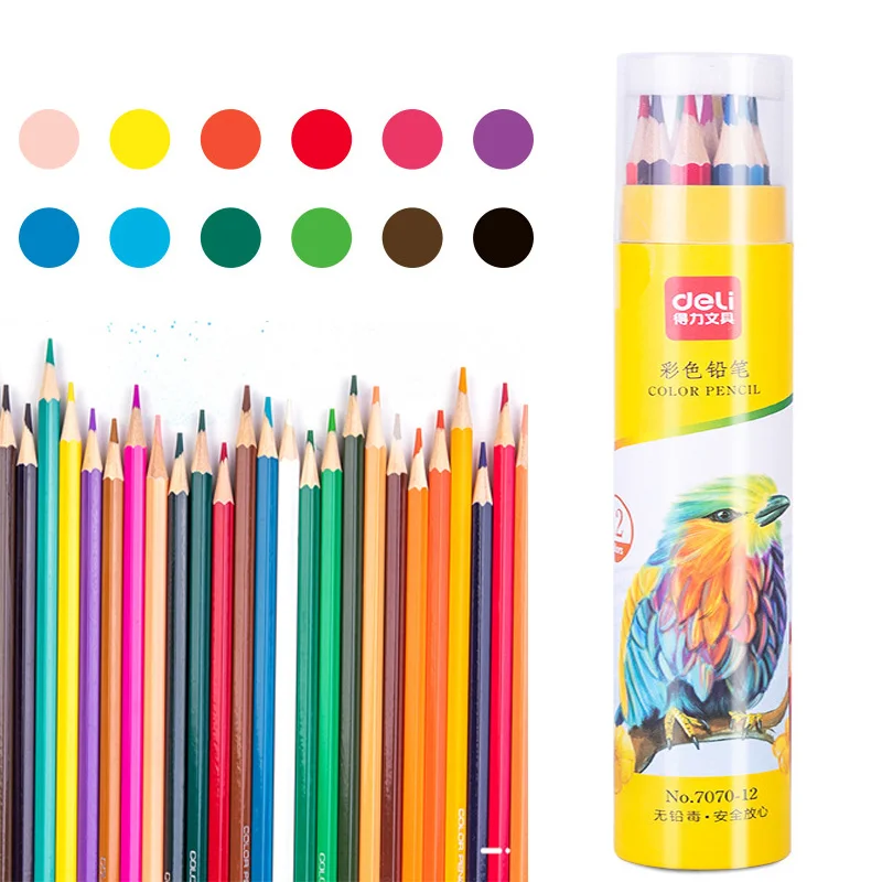 Oily Lead Portable Barreled Student Sketch Pen Art Graffiti Hand-painted Brush School Tool