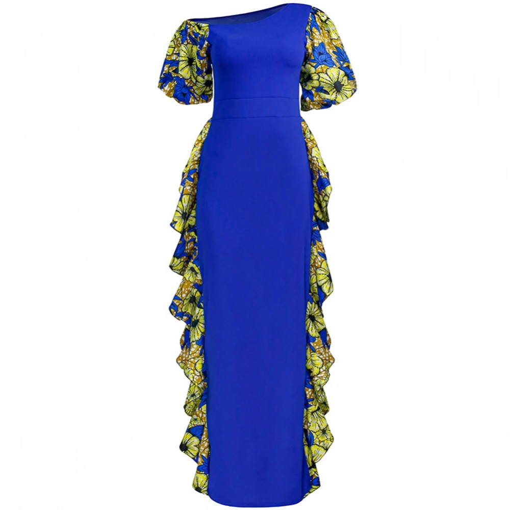 

Африканские элегантные платья для женщин, новинка 2022, мусульманская Мода, Abayas Dashiki, Африканский халат, кафтан, длинное платье, Марокканское т...