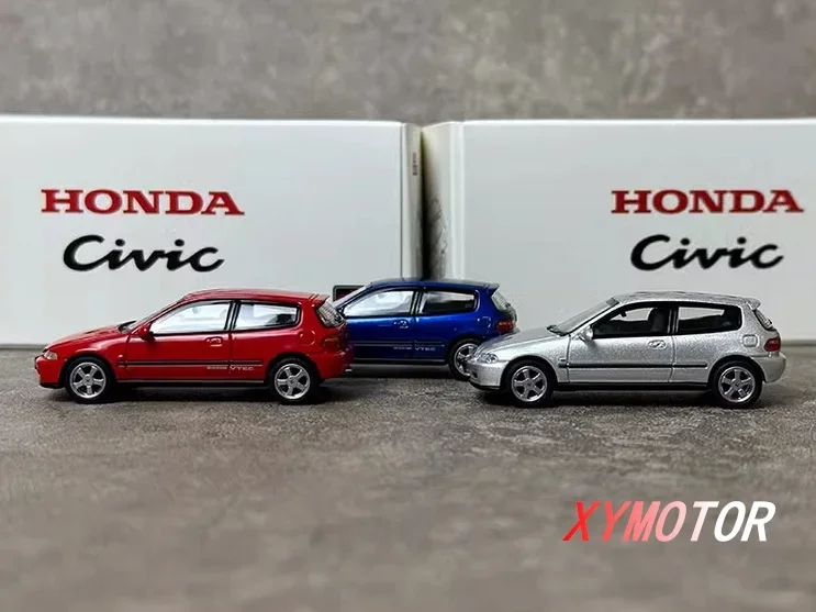 ЖК-дисплей 1:64 для Honda Civic SiR II (EG6) литая под давлением модель автомобиля из сплава