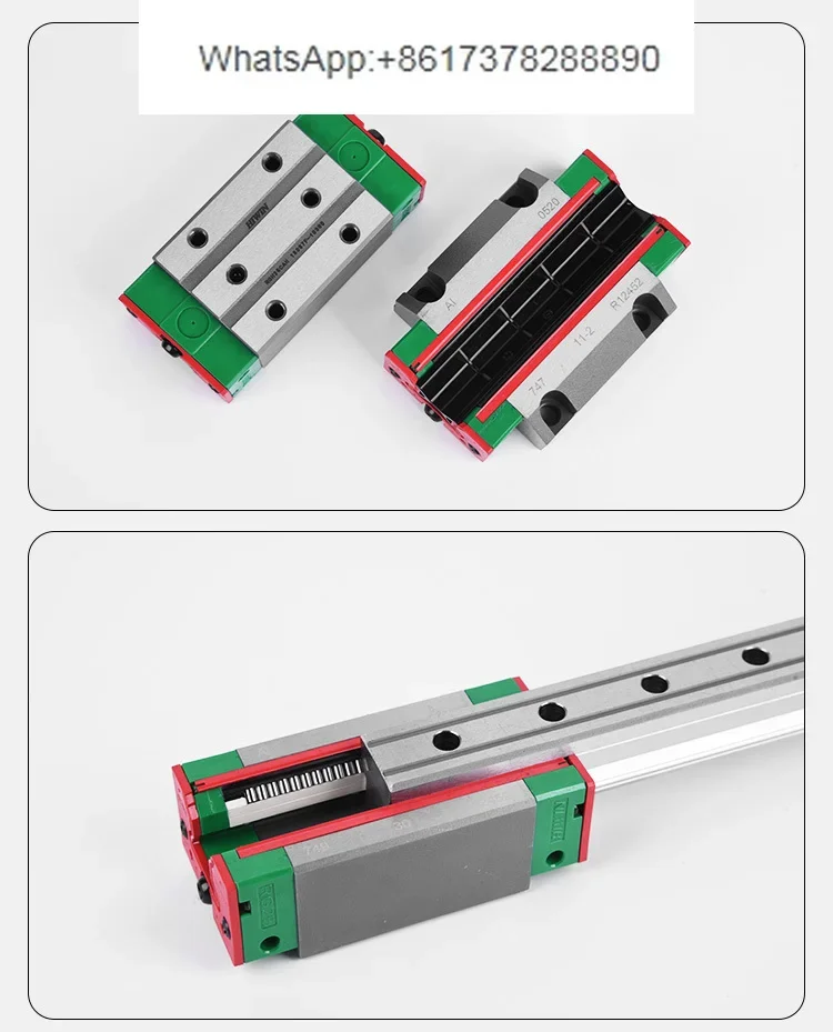 HIWIN Taiwan верхняя Серебряная направляющая ролика ползунок линия рельса RGH RGW15 20 25 30 35