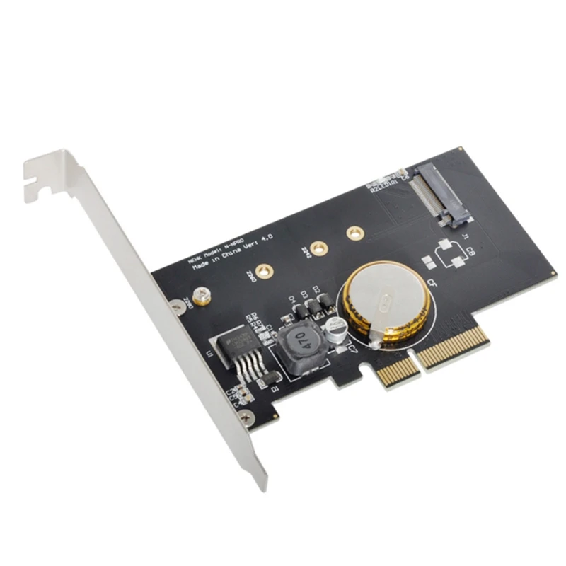 

PCI-E 3.0 X4 To M.2 NGFF M Key SSD Nvme Card Adapter PCI Express With Power Failure Protection 4.0F Capacitor