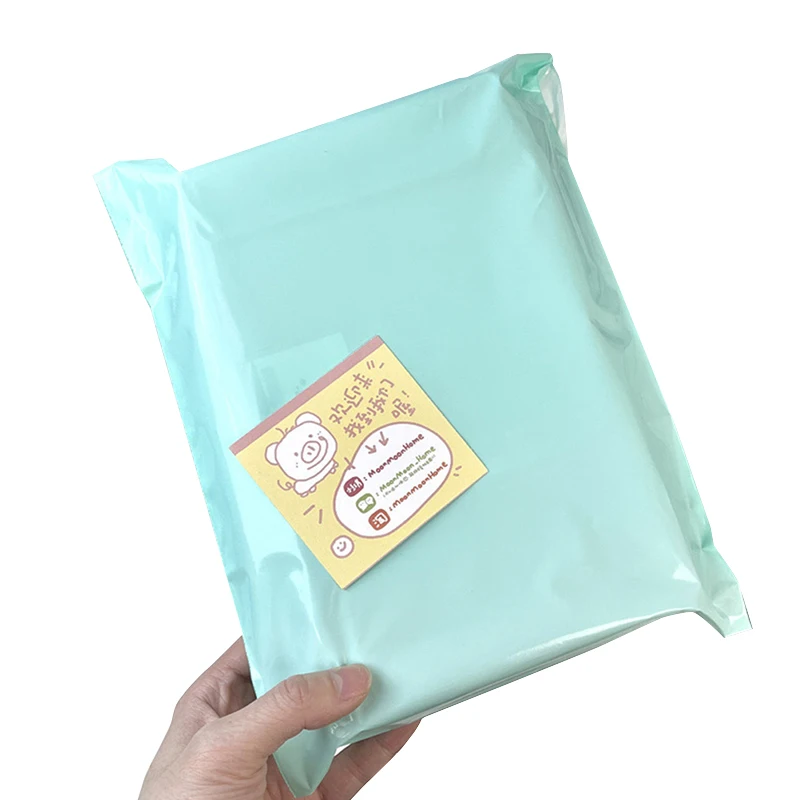 

10 шт., самоклеящиеся почтовые пакеты зеленого цвета