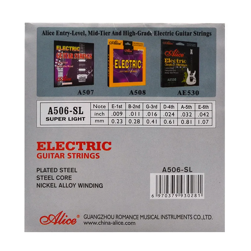 10Pcs Alice 3rd G String .015/.016.017 A506XL/SL/L Electric Guitar Third for Parts | Спорт и развлечения