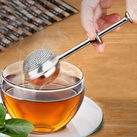 stainless steel tea infuser reusable mesh tea strainer metal tea bag filter loose leaf green tea strainer for mug teapot teaware