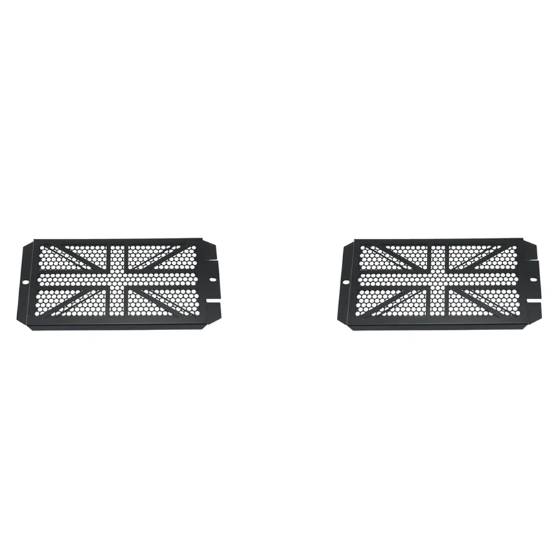 

2X Motorcycle Radiator Guard Cover For Triumph Bobber Black And T120 T100 Speed Twin Street Cup Twin 2017+