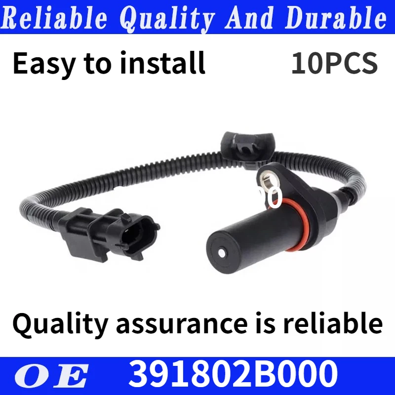 10 шт. высококачественный Датчик положения коленчатого вала 391802B000 39180-2B000 для Hyundai