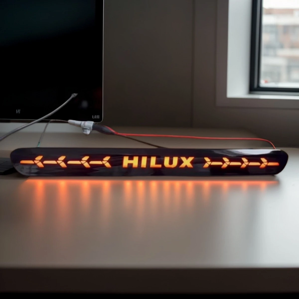 

Стоп-сигналы, стоп-сигнал, задний фонарь, задние фонари для Toyota Hilux Revo Rocoo 2016-2025, стоп-сигнал задней двери, аксессуары Hilux