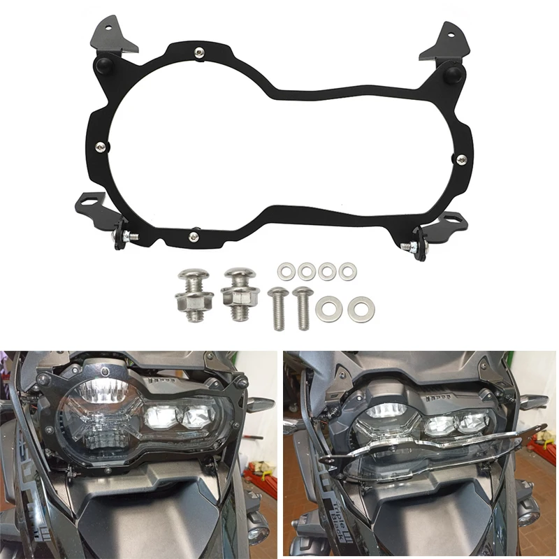 For BMW R1200GS R1250GS LC ADV R1250 GS R1200 adventure GSA 2013-2021 2019 2020 Motorcycle Headlight Guard Protector Lens Cover