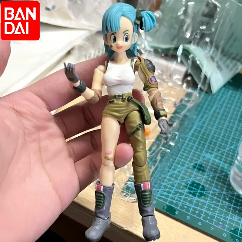 

Экшн-фигурка из аниме «Драконий жемчуг», серии Bulma Mfg, Shf, аксессуары для солдат, Статуэтка из ПВХ, кукла, Коллекционная модель, игрушка для детей, подарок