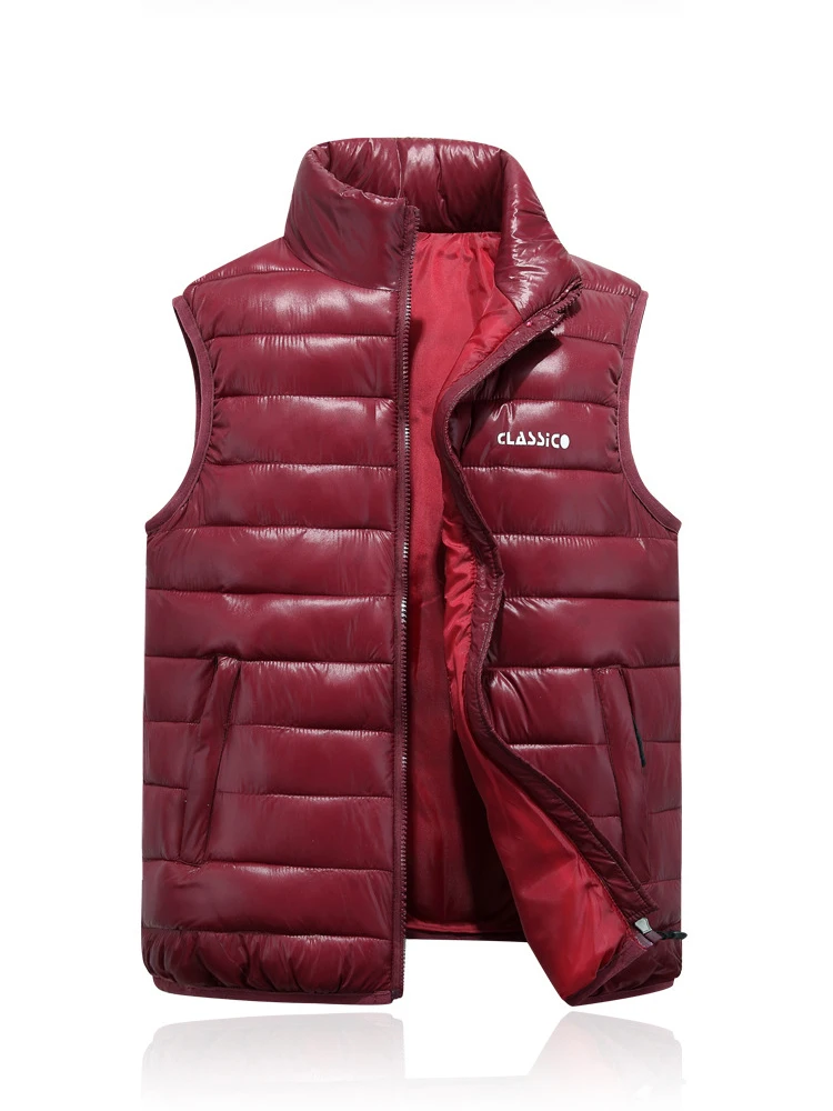 

Женский зимний жилет с воротником-стойкой, размеры 5XL, 6XL
