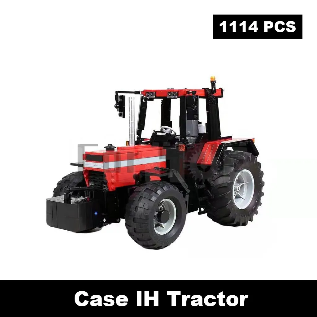 

Moc-54812 Case Ih Tractor With Counterweight 1114pcs Building Blocks Stitch Toys For Adults Kids Boys Girls Ages 12+