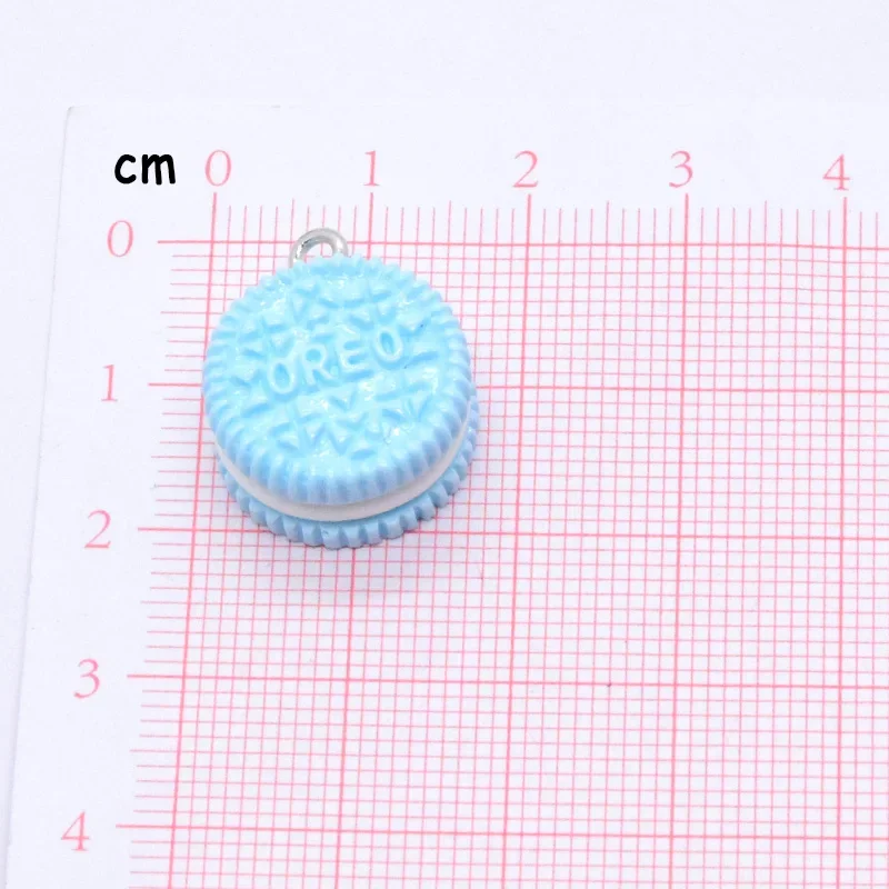 10 шт. высококачественные разноцветные подвески для печенья Oreo из смолы с