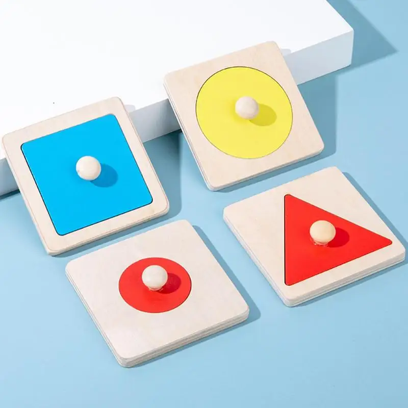 

Enlightenment Wooden Toys Geometry Sorting Board Math Puzzle Colorful Preschool Learning Educational Game Baby Toys
