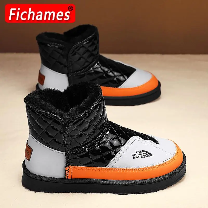 

Мужские ботинки, модная зимняя обувь, мужская повседневная зимняя обувь, мужская обувь, водонепроницаемая мужская обувь, легкие рабочие ботинки, обувь