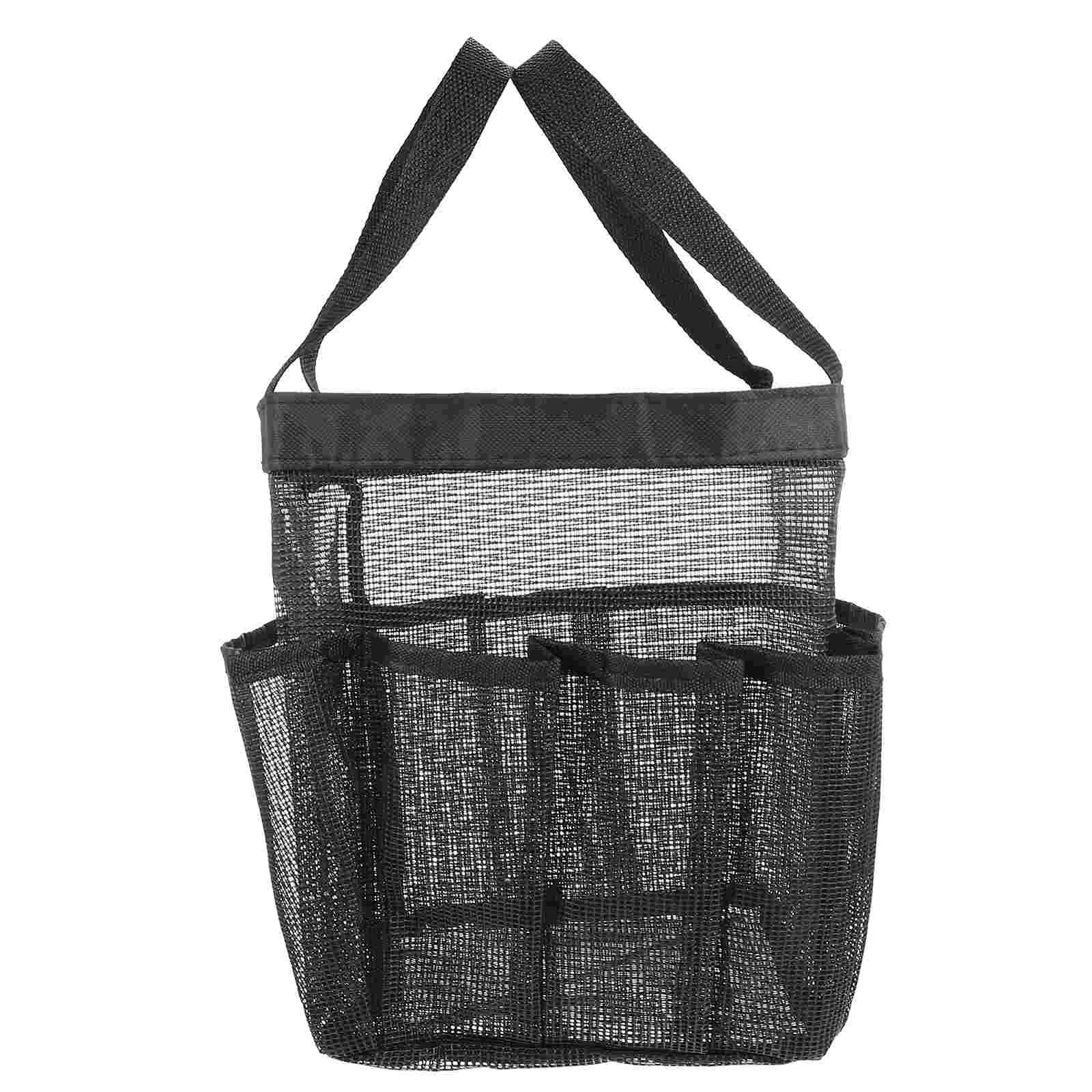 

Mesh Bagcaddy Tote Toiletry Organizer Beach Portable Bathroom Quick Dry Bath Dorm Essentials Basket Capacity Large Hanging Room