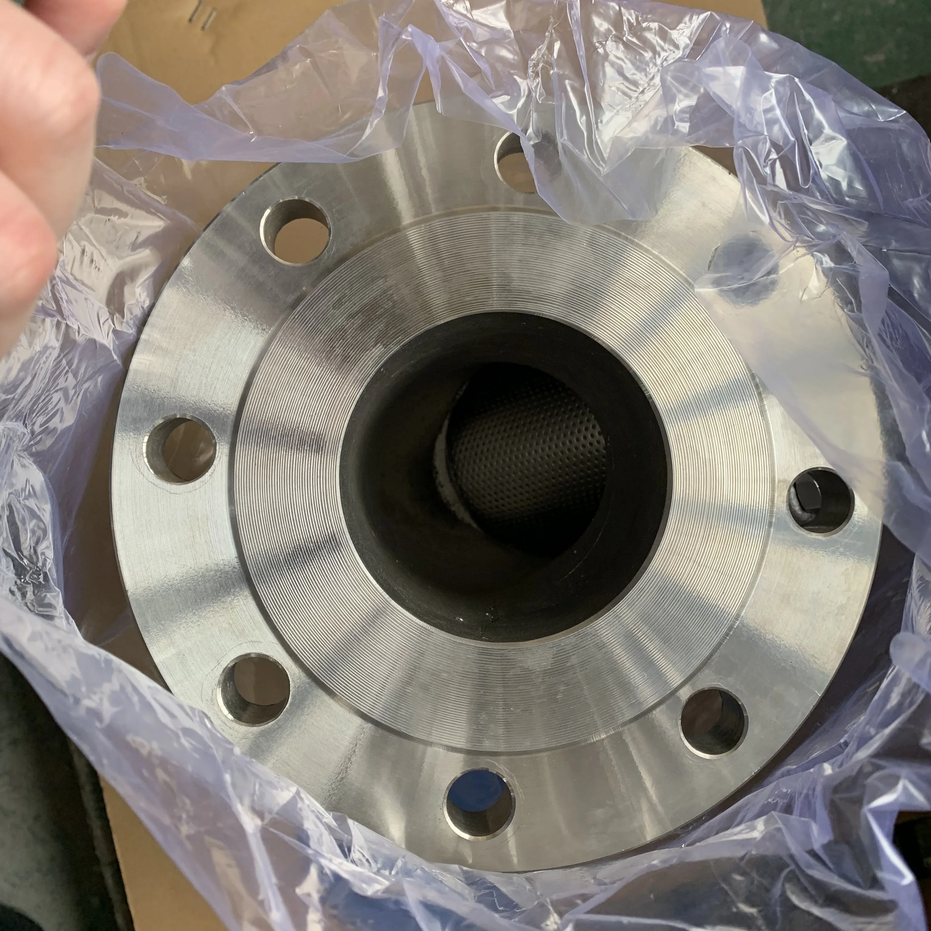 Y-STRAINER Корпус: SS 316 фильтр: перфорированная отделка PTFE с фильтром ETFE WEB 40 ME DN50 b. 1 бар