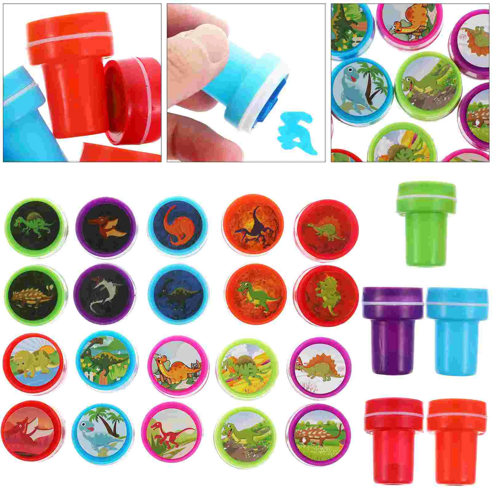 

20 шт., детский пластиковый штамп с животными, из ЭВА