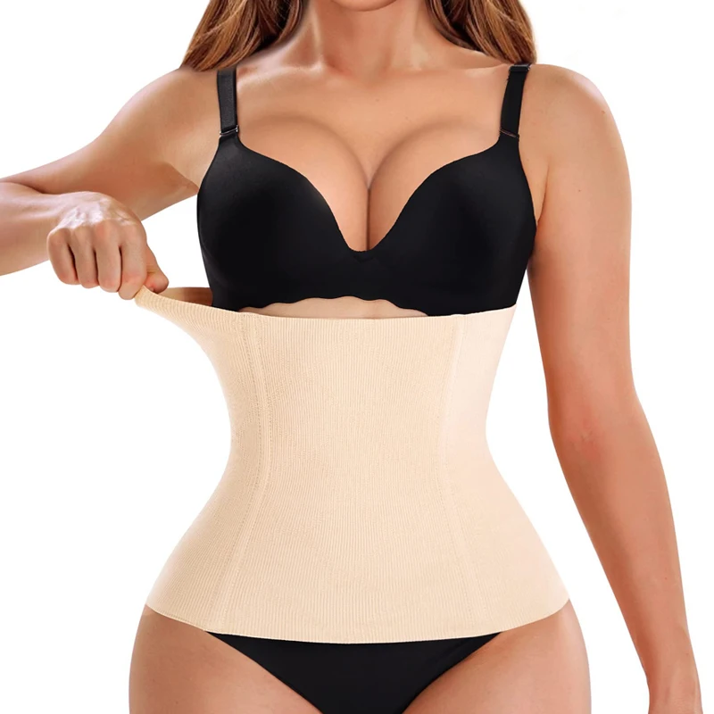 Waist Trainer Tummy Wrap Seamless Shapewear Belt Weight Loss Sport Workout Body Shaper Girdle Cincher Underbust Corset Garment